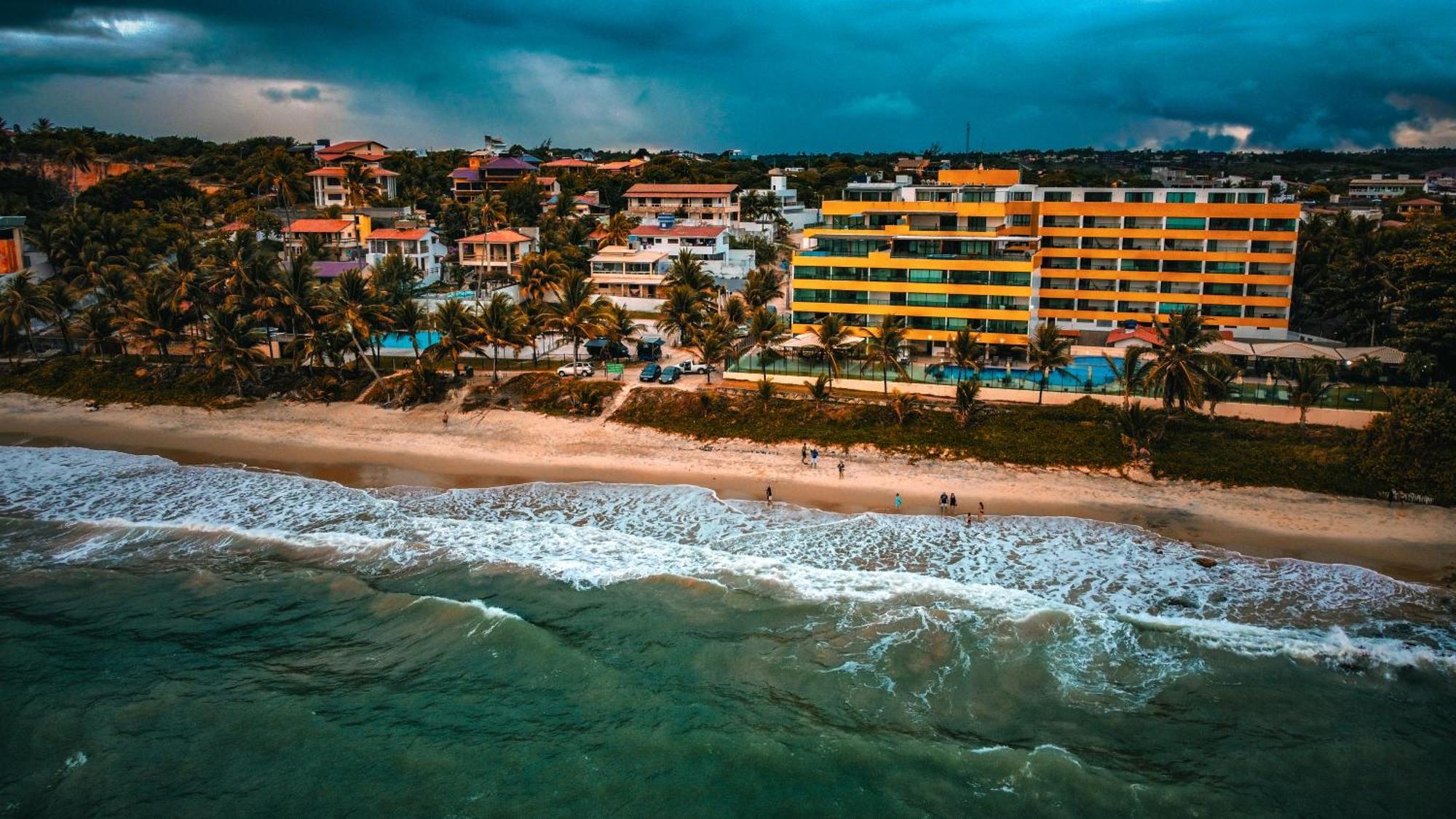 Praia Tabatinga Ap Beira Mar Com Vista Deslumbrante Da Praia Jacumã Eksteriør bilde