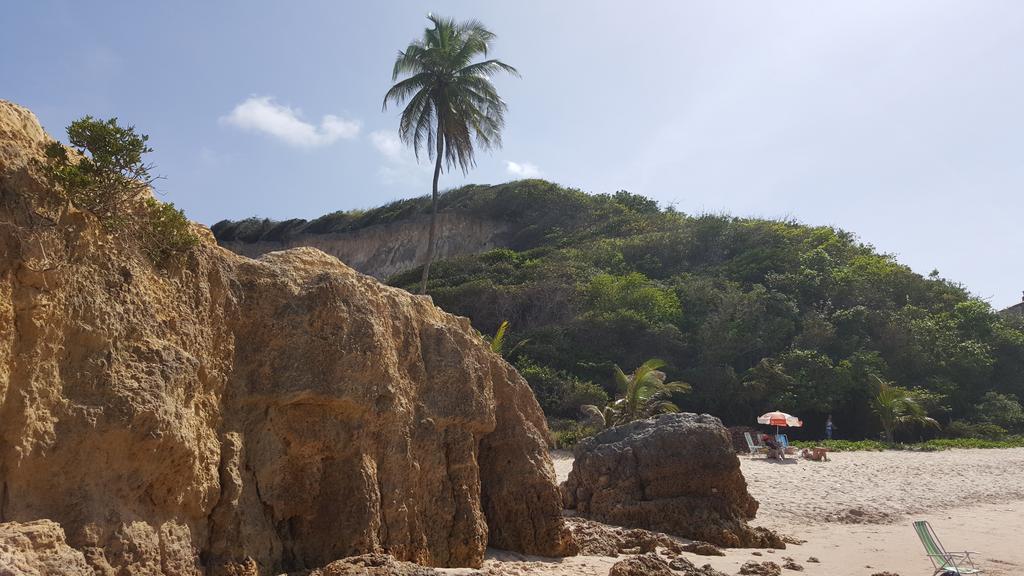 Praia Tabatinga Ap Beira Mar Com Vista Deslumbrante Da Praia Jacumã Eksteriør bilde