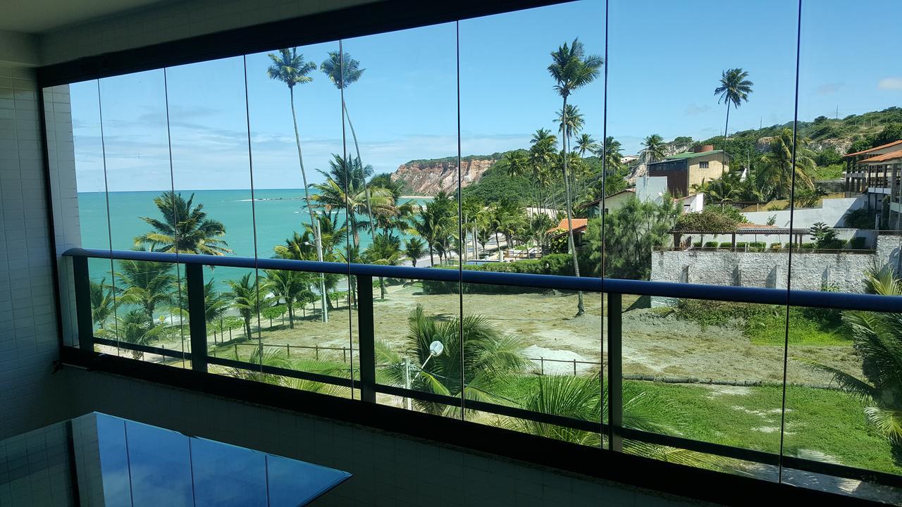 Praia Tabatinga Ap Beira Mar Com Vista Deslumbrante Da Praia Jacumã Eksteriør bilde