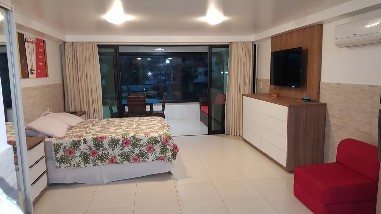 Praia Tabatinga Ap Beira Mar Com Vista Deslumbrante Da Praia Jacumã Eksteriør bilde