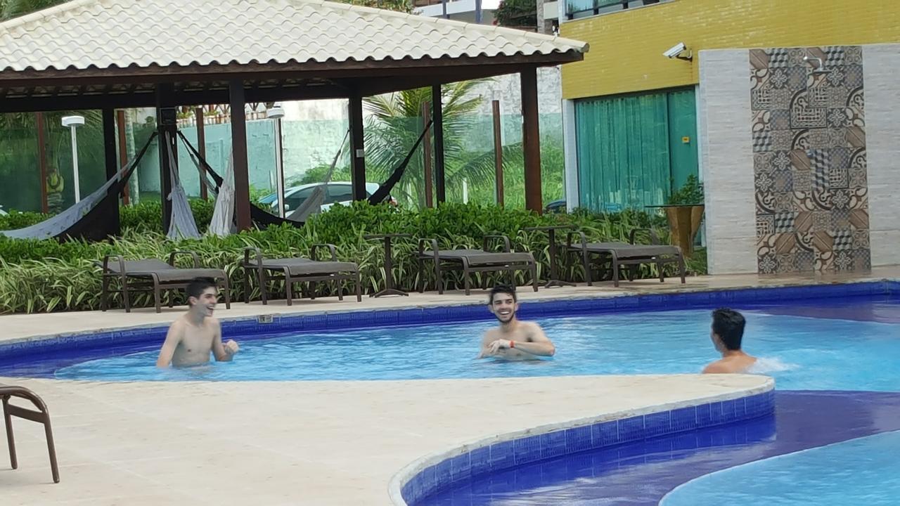 Praia Tabatinga Ap Beira Mar Com Vista Deslumbrante Da Praia Jacumã Eksteriør bilde