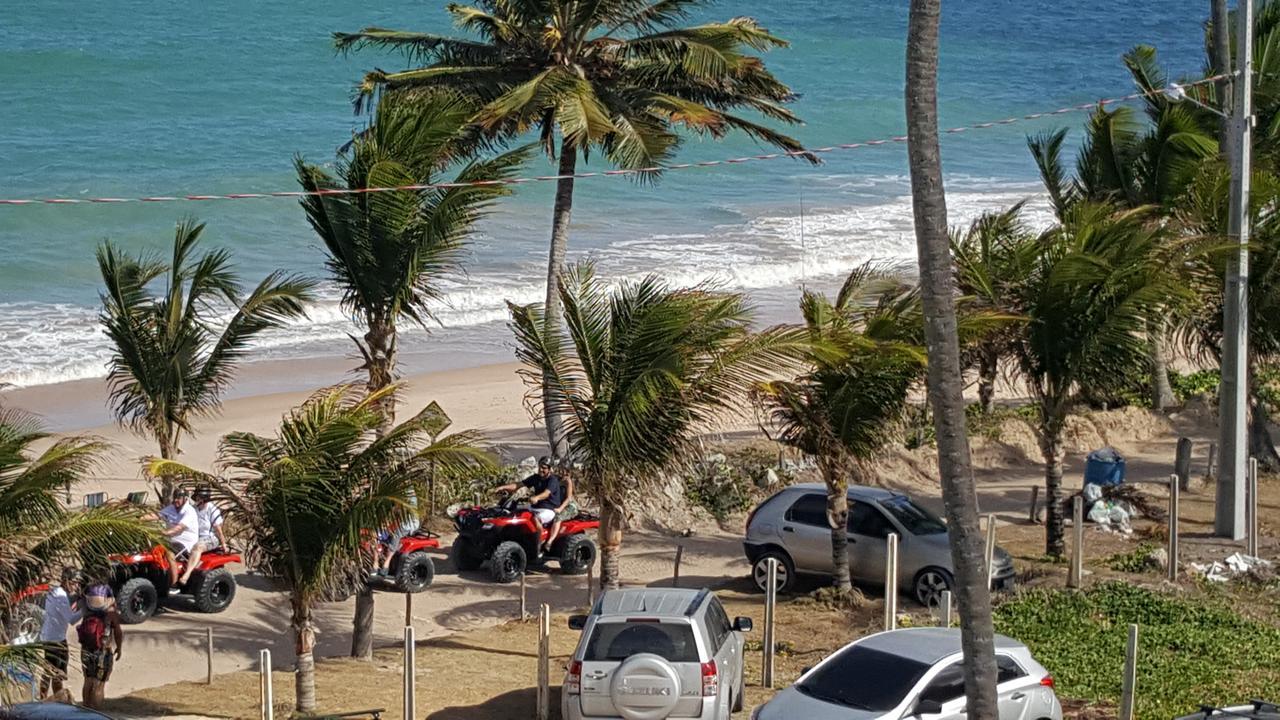 Praia Tabatinga Ap Beira Mar Com Vista Deslumbrante Da Praia Jacumã Eksteriør bilde