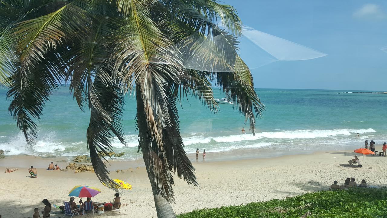 Praia Tabatinga Ap Beira Mar Com Vista Deslumbrante Da Praia Jacumã Eksteriør bilde